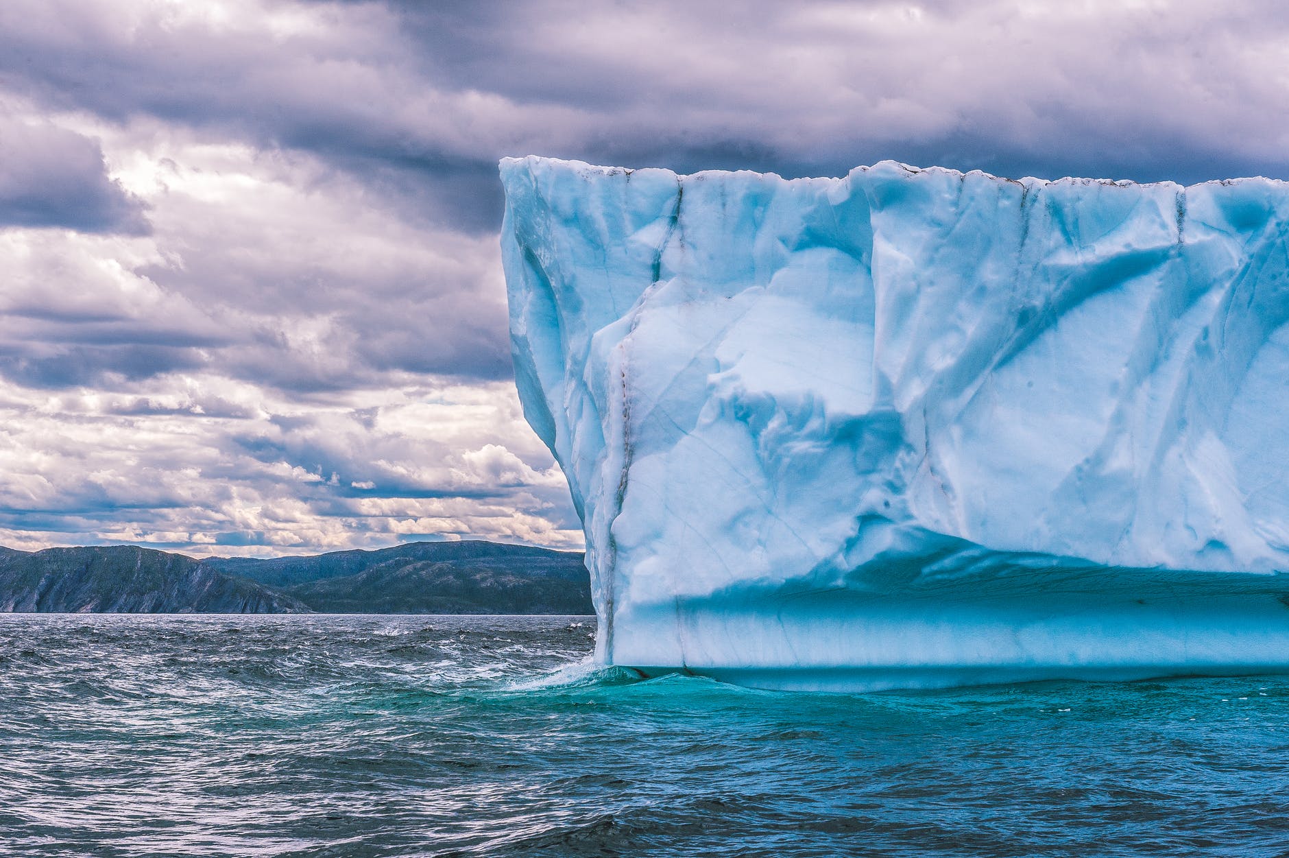 photo of glacier during daytime